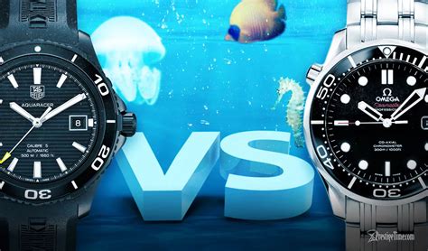 omega seamaster vs tag heuer.